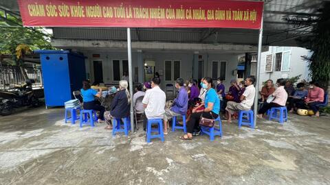 Chiến dịch Khám sức khỏe Người cao tuổi tại Thị trấn Tam Đường