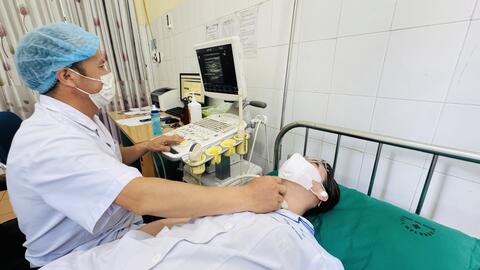 Trung tâm Y tế huyện hưởng ứng Tháng hành động về an toàn, vệ sinh lao động năm 2025.