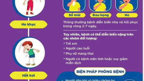 (TTYT Tam Đường) Khuyến cáo phòng, tránh bệnh cúm mùa